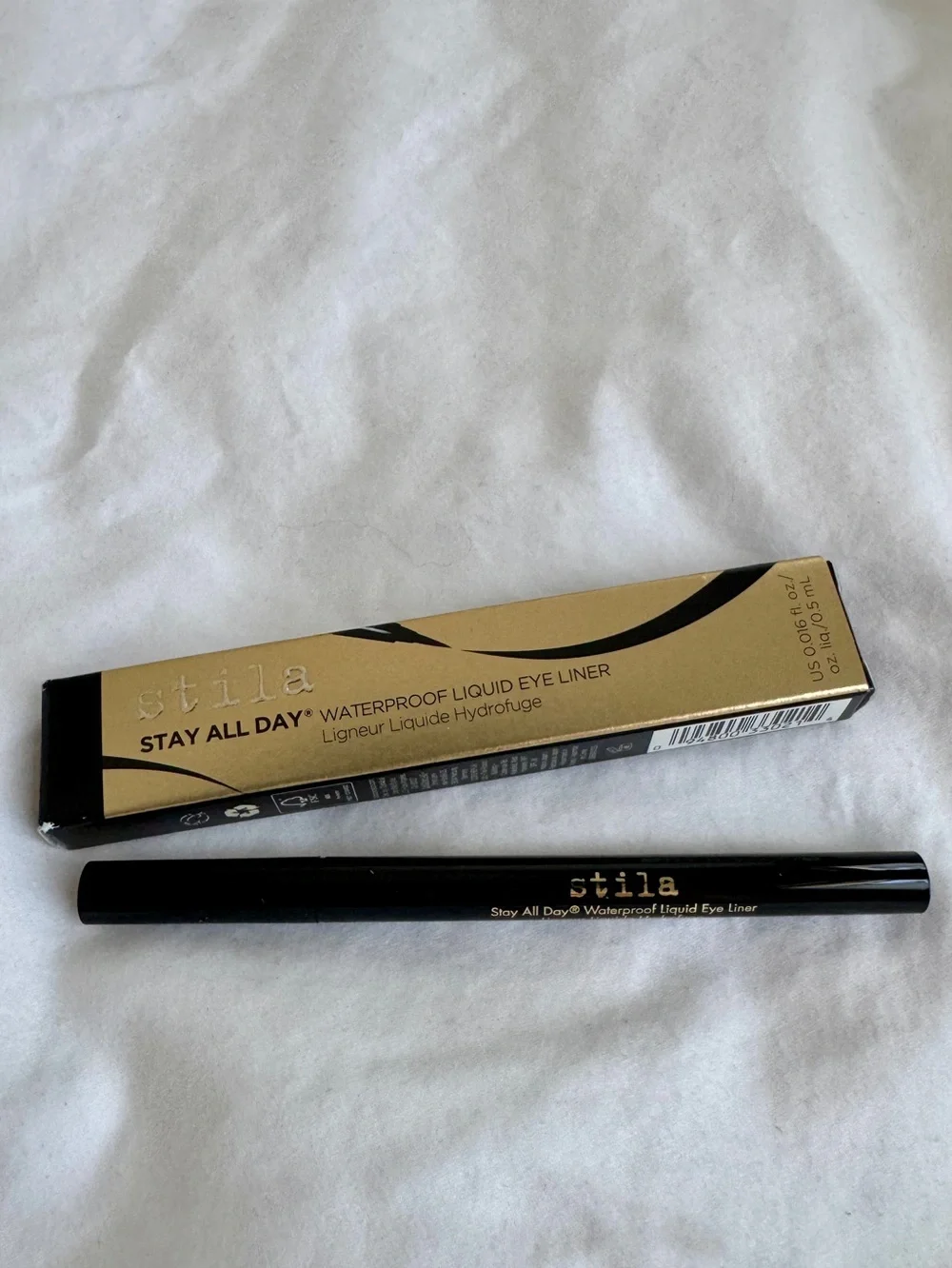 NWT Stila Stay All Day Waterproof Liquid Eyeliner Intense Black